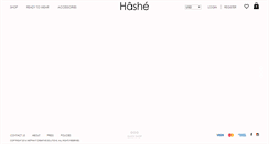 Desktop Screenshot of houseofhashe.com